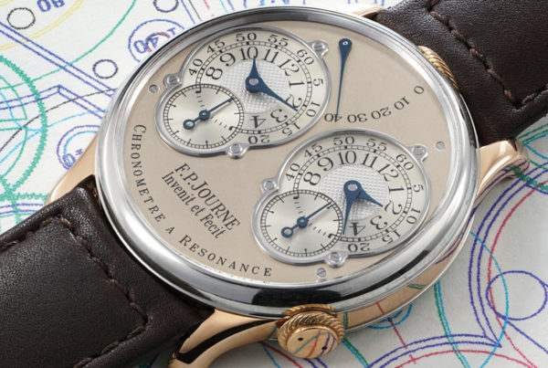 Chronographe à Resonance Souscription No 14 F.P.Journe vendu chez Phillips. ©Phillips