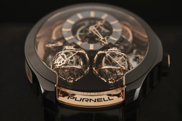 Purnell Escape II 18K Black Gold – 48mm ©Joy Corthesy