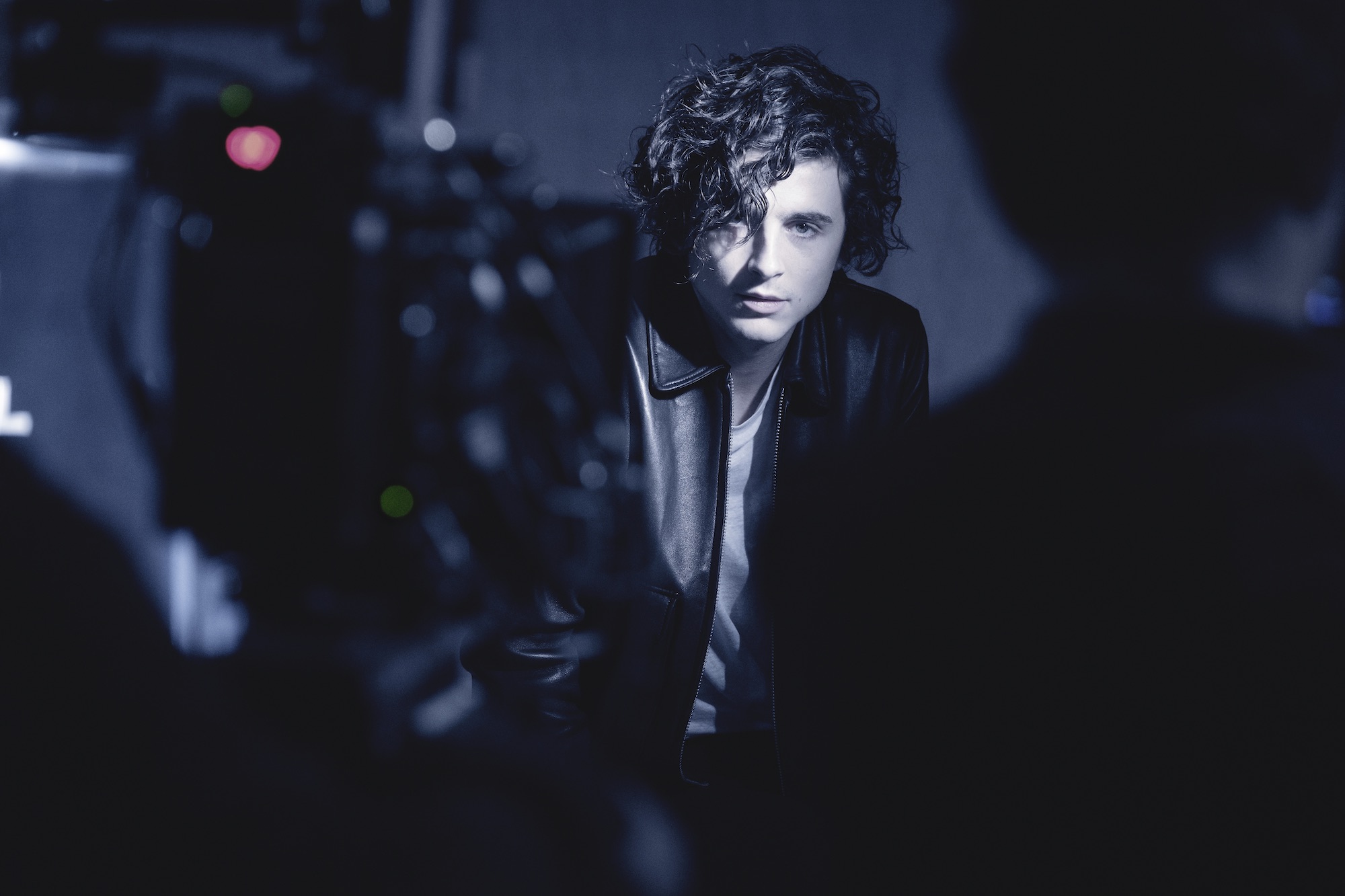 Behind the scene of the Bleu de Chanel campaign with Timothée Chalamet