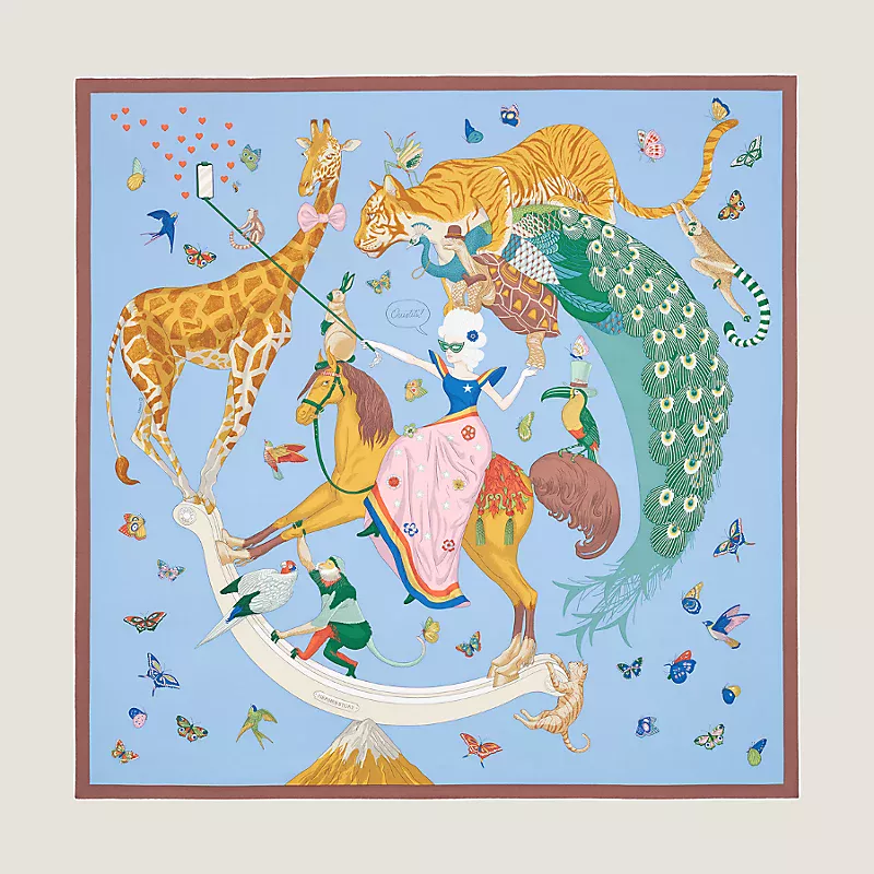 Carré Hermès story ©Hermès