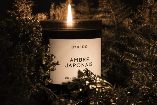 Bougie Ambre Japonais de Byredo photographiée par les photographes Buonomo & Cometti