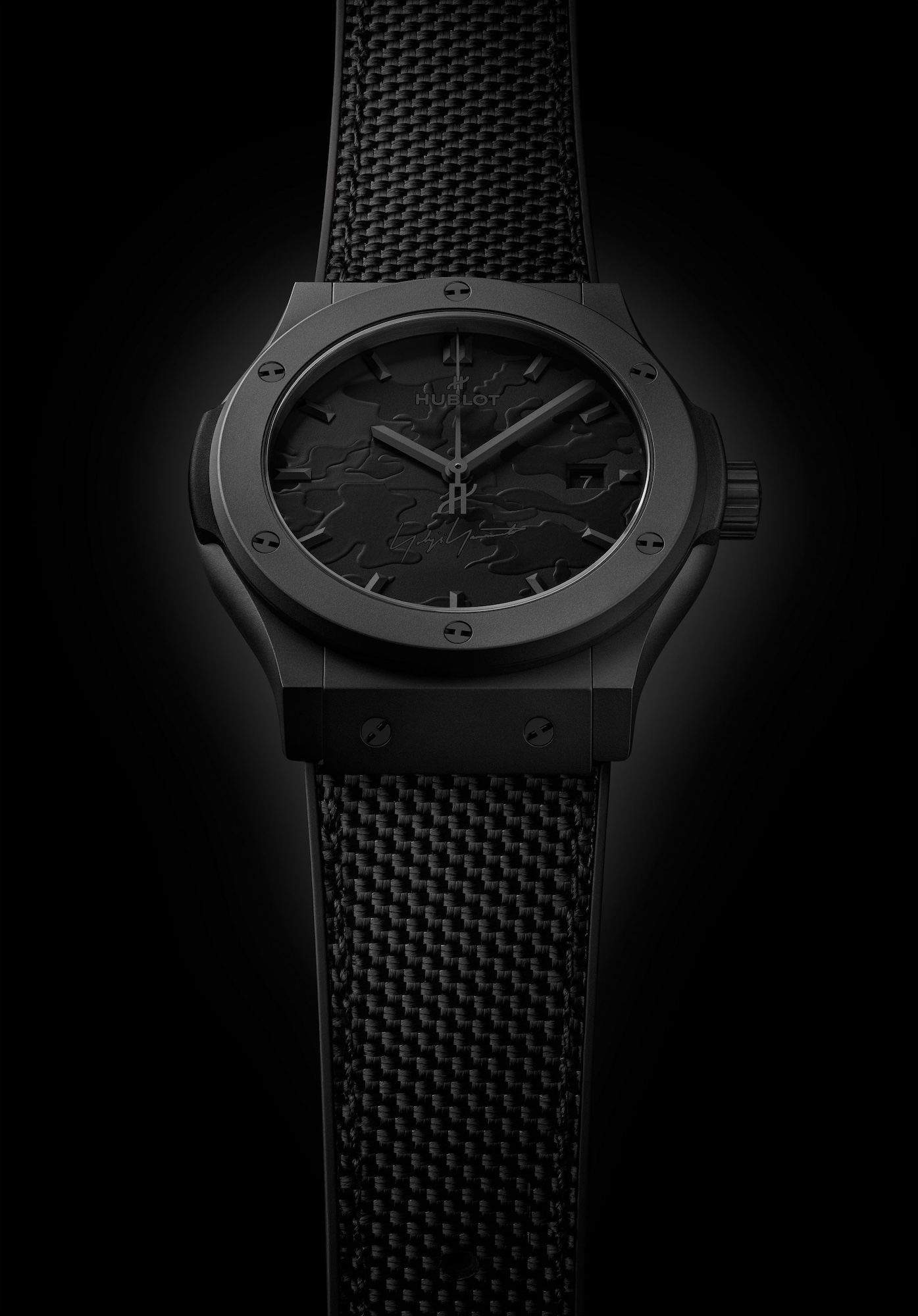 Hublot X Yohji Yamamoto, the art of black