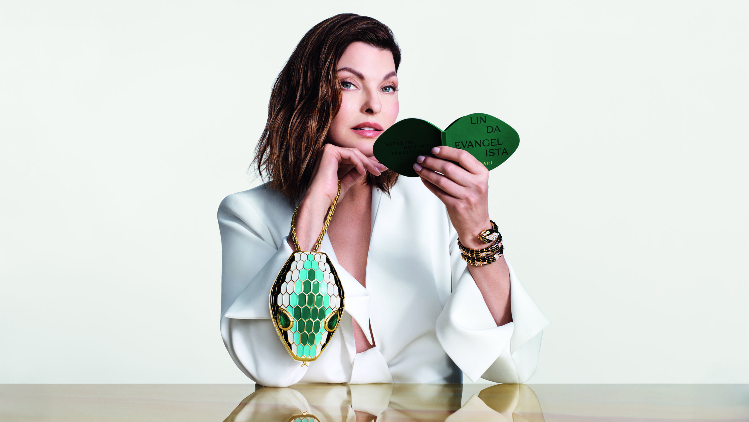 Mary Katrantzou elevates the clutch bag for Bvlgari